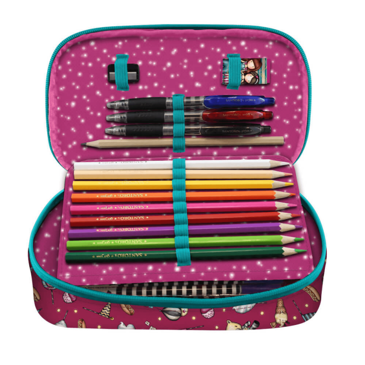 Penar echipat Gorjuss Fireworks fotografia produsului View 3 L
