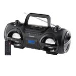 Radio FM cu CD si Bluetooth GoGEN CDM 425 SUBT, 25 W, CD, MP3, USB, SD card, telecomanda, negru fotografia produsului