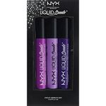 Set 3 rujuri de buze rezistente, NYX, Liquid Suede, 07 fotografia produsului View 4 S