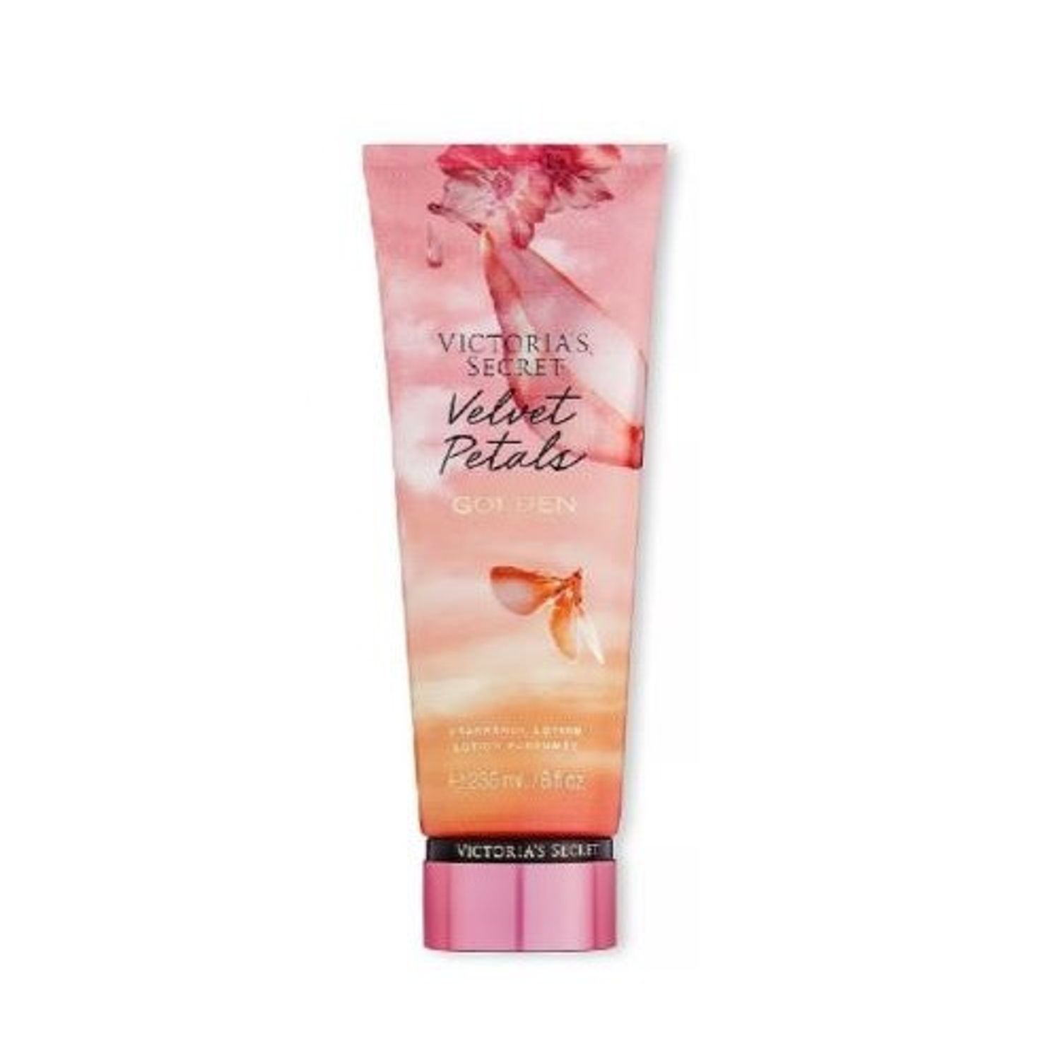 Lotiune de corp parfumata, Victoria's Secret, Velvet Petals Golden, Toasted Almond & Radiant Pear, 236 ml fotografia produsului