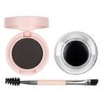Tus si fard sprancene, Febble, Eyebrow Makeup, Negru, Pensula aplicare inclusa fotografia produsului