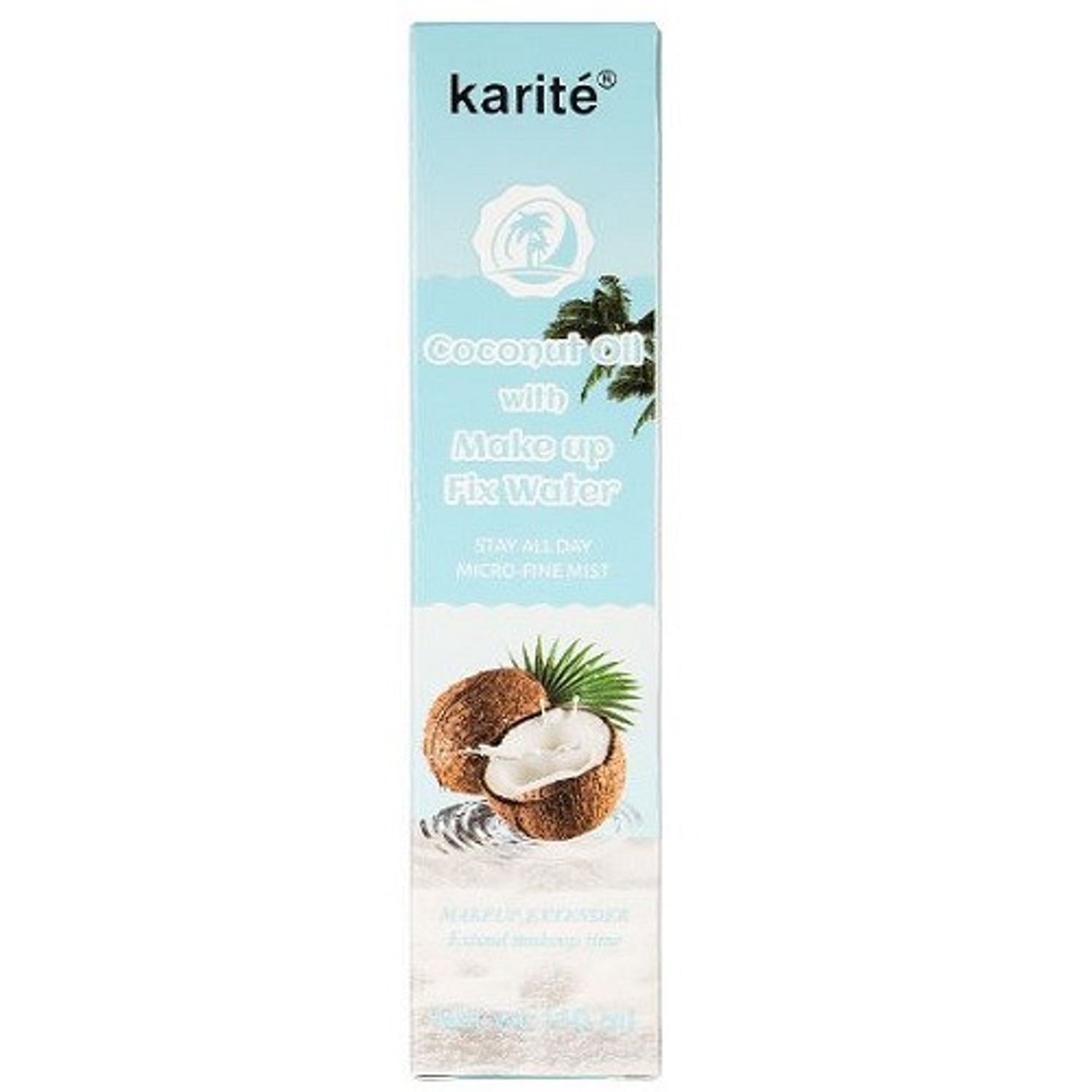 Spray fixare machiaj, Karite, Makeup Extender, cu Ulei de Cocos, 110 ml fotografia produsului View 2 L