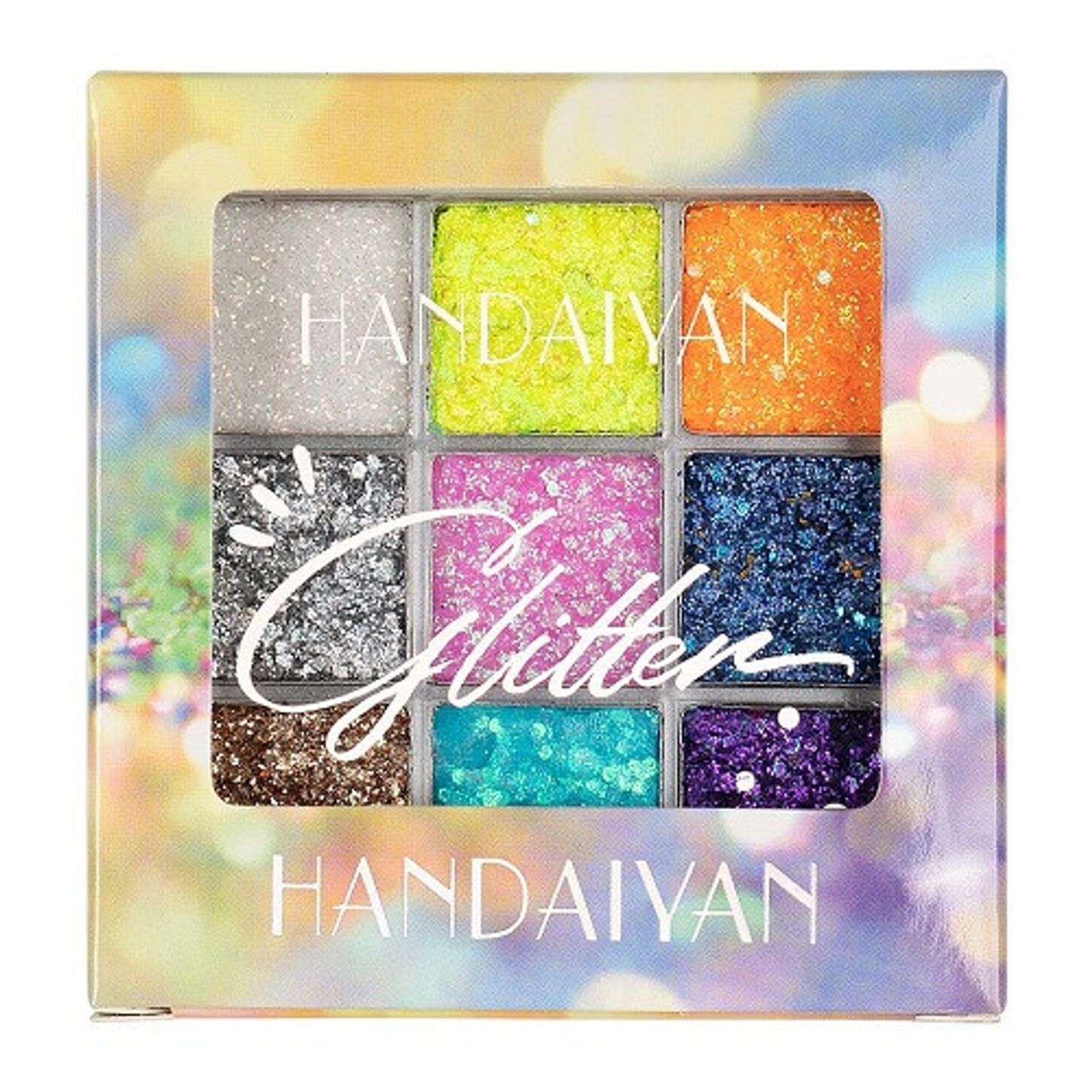 Trusa Fard Glitter, Handaiyan, 9 culori, 01 fotografia produsului View 2 L
