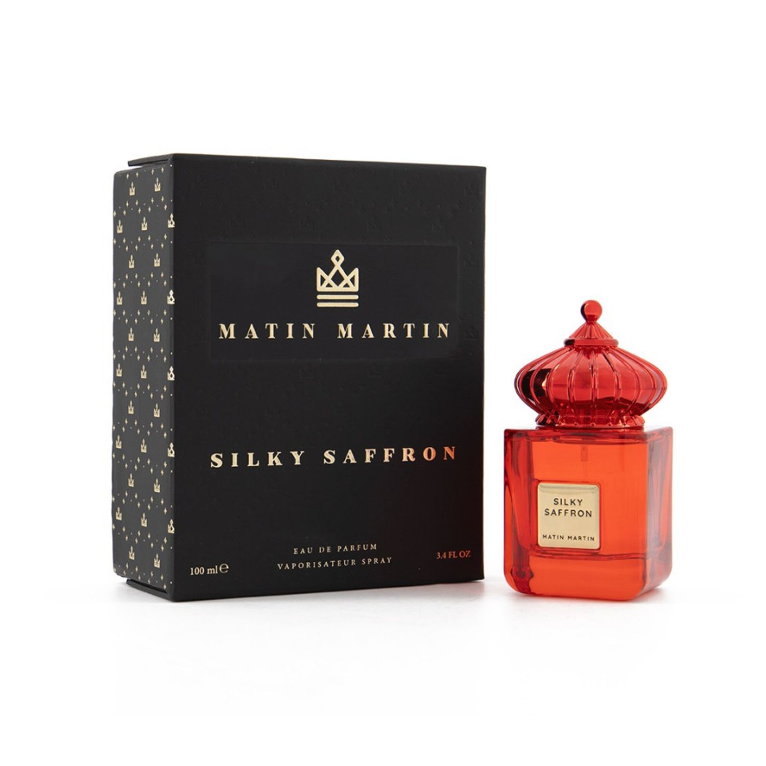 Matin Martin Silky Saffron, Apa de Parfum, Unisex, 100 ml fotografia produsului