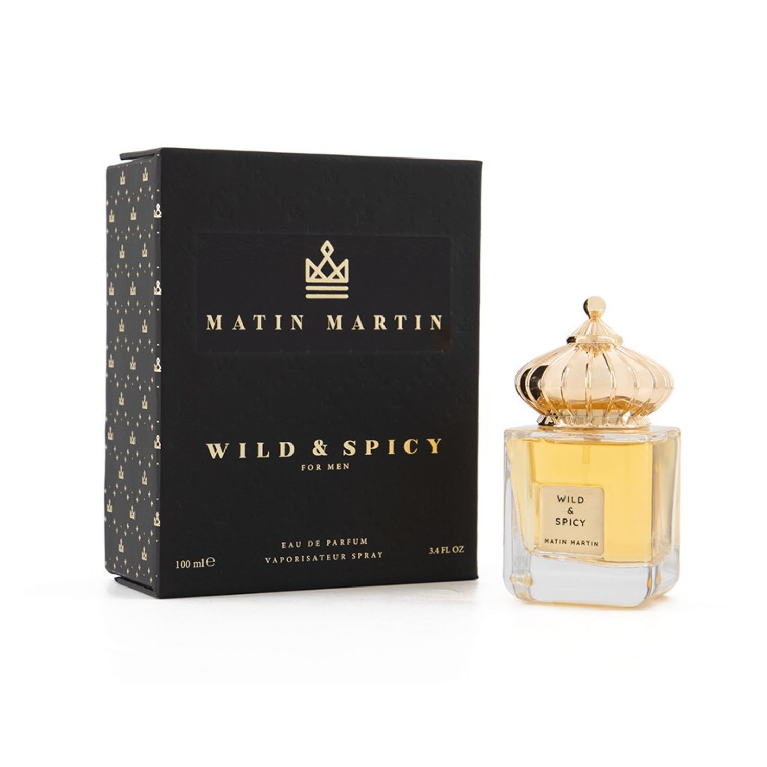 Matin Martin Wild & Spicy, Apa de Parfum, Barbati, 100 ml fotografia produsului
