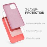 Husa pentru Apple iPhone 11 Pro, Silicon, Rose Gold, 49726.141 fotografia produsului View 3 S