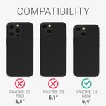 Husa pentru Apple iPhone 13 Mini, Silicon, Transparent, 55932.108, Kwmobile fotografia produsului View 6 S
