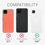 Husa pentru Google Pixel 4a, Silicon, Rose Gold, 52549.141 fotografia produsului View 5 S