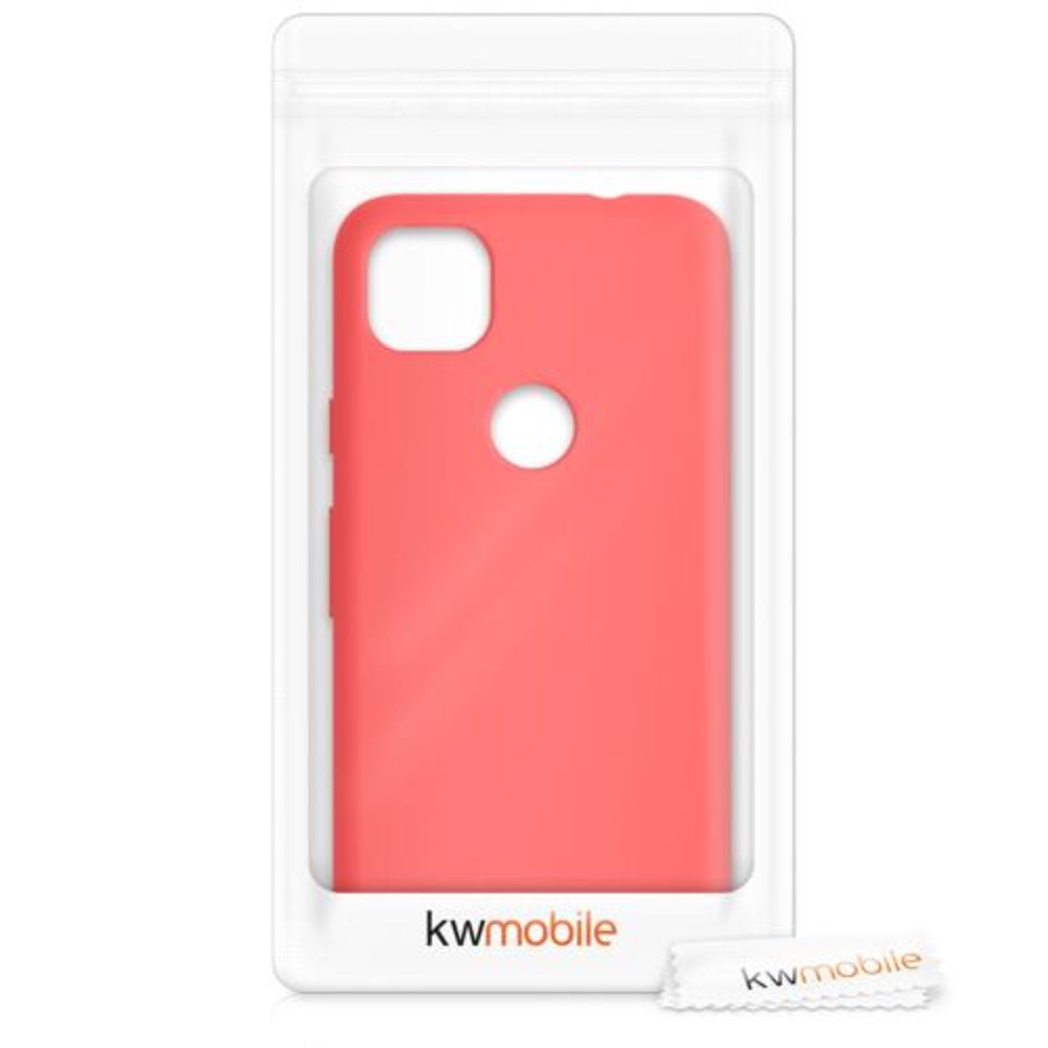 Husa pentru Google Pixel 4a, Silicon, Rose Gold, 52549.141 fotografia produsului View 7 L