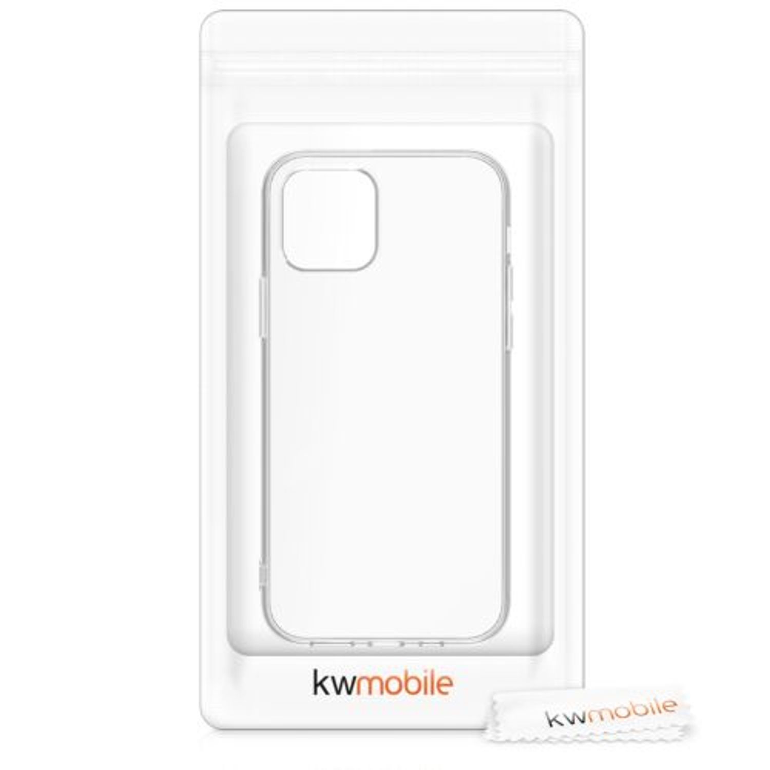 Husa pentru Apple iPhone 12 Pro Max, Silicon, Transparent, 54410.03 fotografia produsului View 7 L