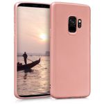 Husa pentru Samsung Galaxy S9, Silicon, Rose Gold, 44582.31 fotografia produsului