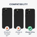 Husa Kwmobile pentru Apple iPhone 13 Pro, Silicon, Rose Gold, 55880.237 fotografia produsului View 5 S