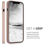 Husa pentru iPhone 12 Pro Max, Silicon, Rose Gold, 54514.10 fotografia produsului View 5 S
