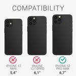 Husa pentru iPhone 12 Pro Max, Silicon, Rose Gold, 54514.10 fotografia produsului View 6 S