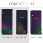 Husa pentru Samsung Galaxy A40, Silicon, Rose Gold, 49091.56 fotografia produsului View 6 S