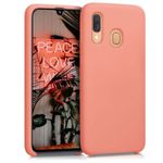Husa pentru Samsung Galaxy A40, Silicon, Rose Gold, 49091.56 fotografia produsului