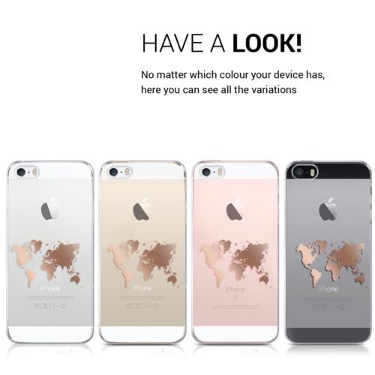 Husa pentru Apple iPhone 5/iPhone 5s/iPhone SE, Silicon, Rose Gold, 40657.05 fotografia produsului View 5 L