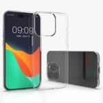Husa Kwmobile pentru Apple iPhone 14 Pro Max, Silicon, Transparent, 59135.03 fotografia produsului View 3 S