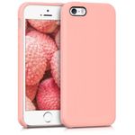 Husa pentru Apple iPhone 5/iPhone 5s/iPhone SE, Silicon, Rose Gold, 42766.89 fotografia produsului