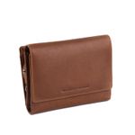 Portofel dama, The Chesterfield Brand, cu protectie anti scanare RFID, din piele naturala maro coniac, Nadia fotografia produsului