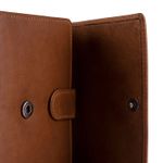 Portofel dama, The Chesterfield Brand, cu protectie anti scanare RFID, din piele naturala maro coniac, Nadia fotografia produsului View 4 S