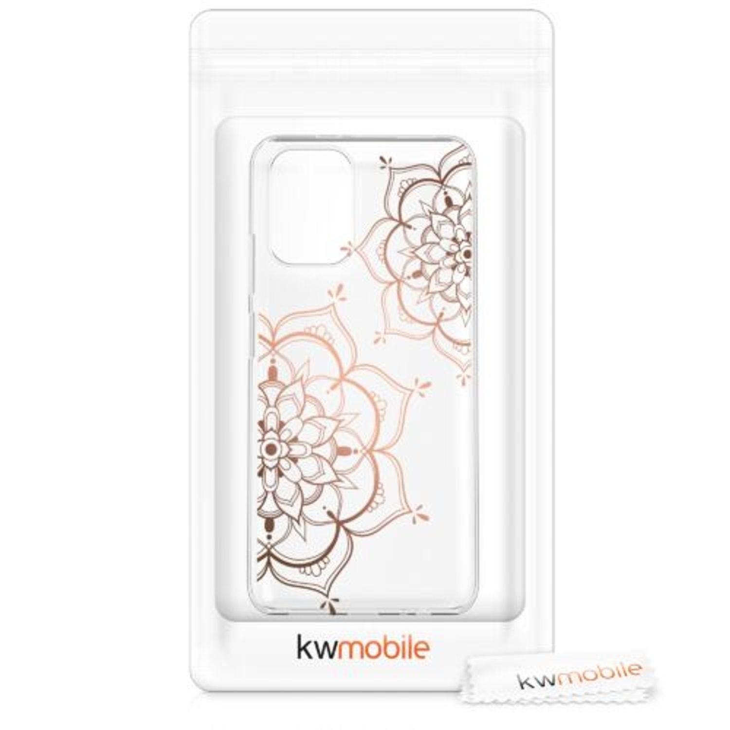 Husa pentru Xiaomi Redmi Note 10/Redmi Note 10S, Silicon, Rose Gold, 54549.01 fotografia produsului View 8 L