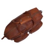 Geanta de laptop din piele naturala, The Chesterfield Brand, Yasmin 15 inch, Maro coniac fotografia produsului View 3 S