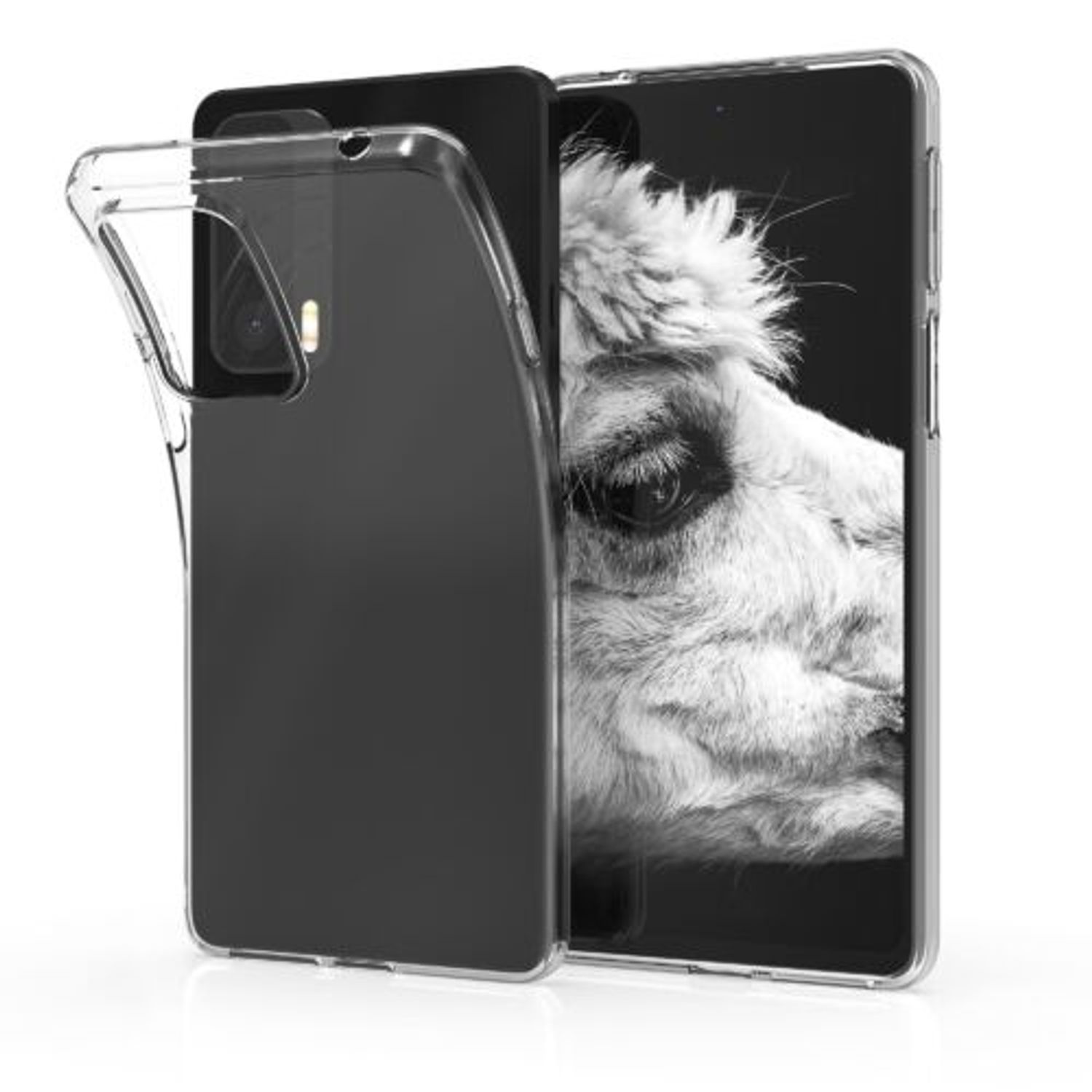 Husa pentru Motorola Edge 20, Silicon, Transparent, 56057.03 fotografia produsului