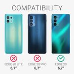 Husa pentru Motorola Edge 20, Silicon, Transparent, 56057.03 fotografia produsului View 6 S
