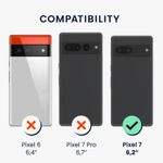 Husa Kwmobile pentru Google Pixel 7, Silicon, Transparent, 58370.03 fotografia produsului View 5 S