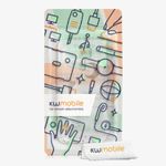 Husa Kwmobile pentru Xiaomi Redmi 9, Silicon, Transparent/Auriu, 57083.01 fotografia produsului View 7 S