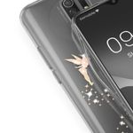 Husa Kwmobile pentru Xiaomi Redmi 9, Silicon, Transparent/Auriu, 57083.01 fotografia produsului View 9 S