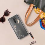 Husa Kwmobile pentru Xiaomi Redmi 9, Silicon, Transparent/Auriu, 57083.01 fotografia produsului View 2 S