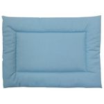 Pernuta matlasata 40x30 cm, 100% bumbac, PPE bleu uni, Primii Pasi fotografia produsului