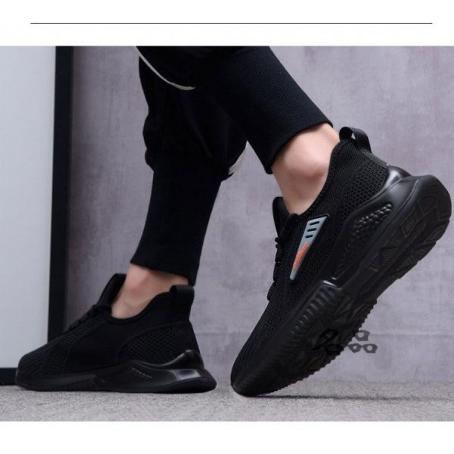 Pantofi sport barbati AD65, model negru, AD65-39 fotografia produsului View 4 L