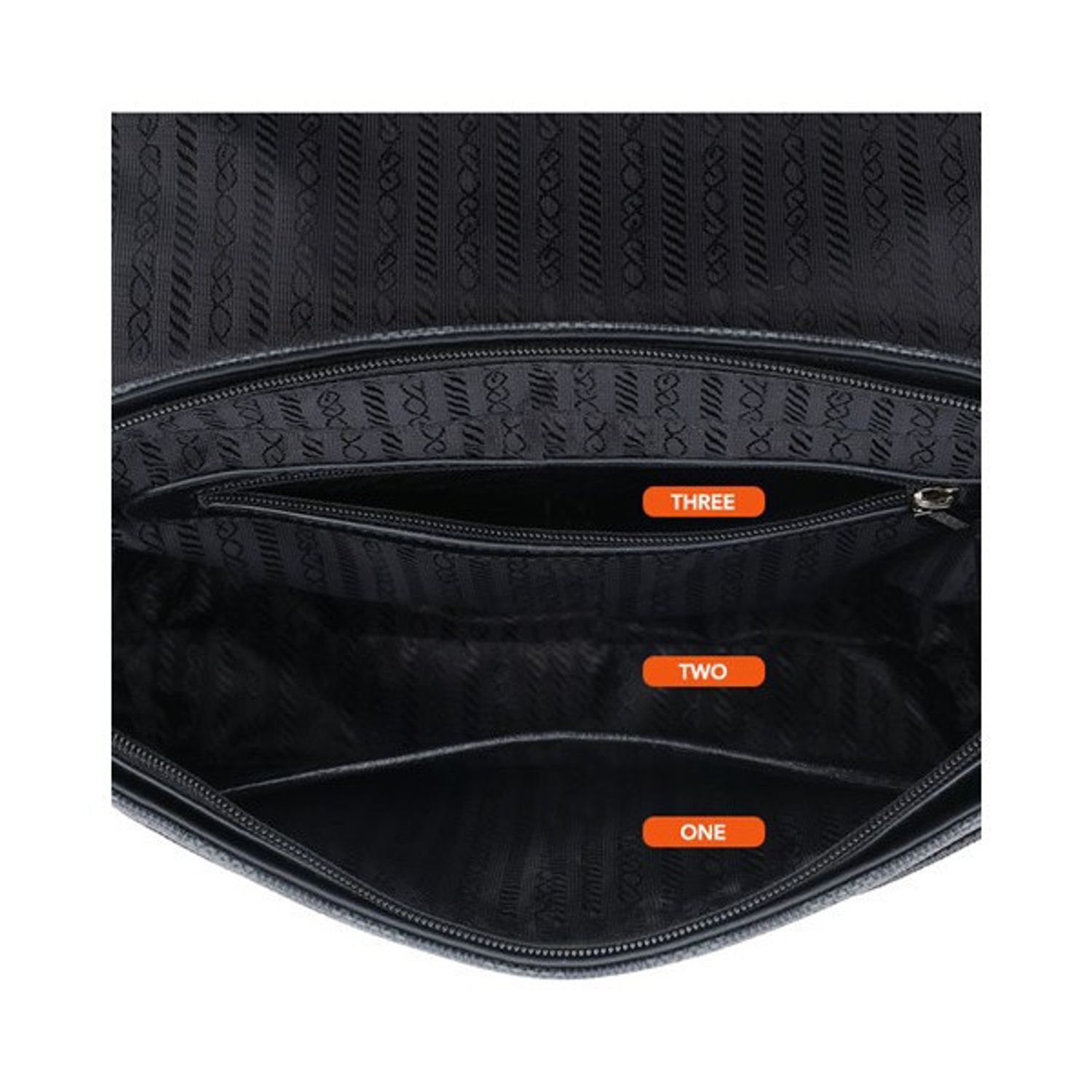 Geanta de umar pentru barbati, Brayden GT1394, model negru fotografia produsului View 3 L