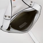 Geanta dama Chantal GT1100, piele naturala, alb fotografia produsului View 5 S