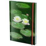 Agenda A6 Nuferi Claude Monet fotografia produsului