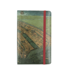 Carnet note A6 Harta Amsterdamului de Cornelis Anthonisz fotografia produsului
