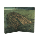 Carnet note A6 Harta Amsterdamului de Cornelis Anthonisz fotografia produsului View 2 S