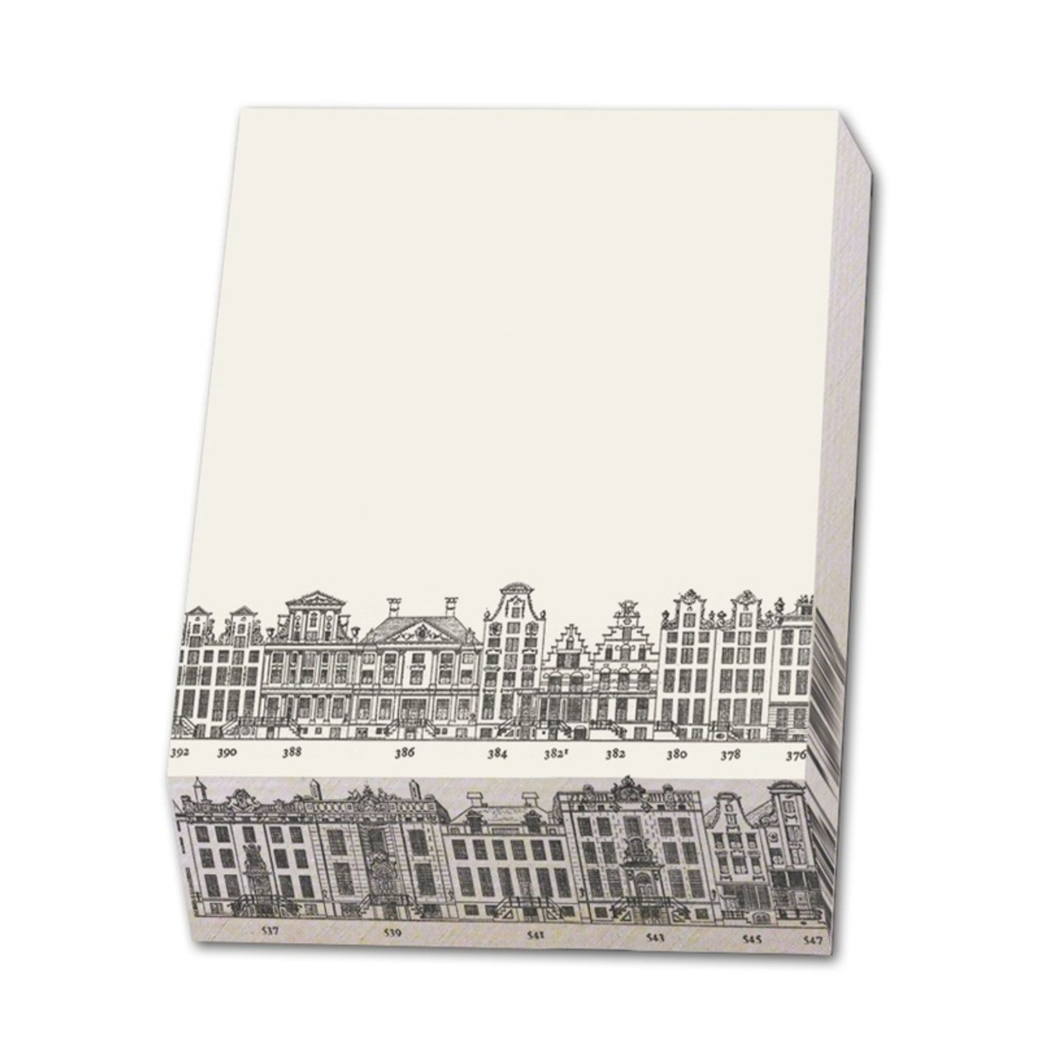 Bloc notite 164 file Case de canal - Caspar Philips Jacobszoon fotografia produsului
