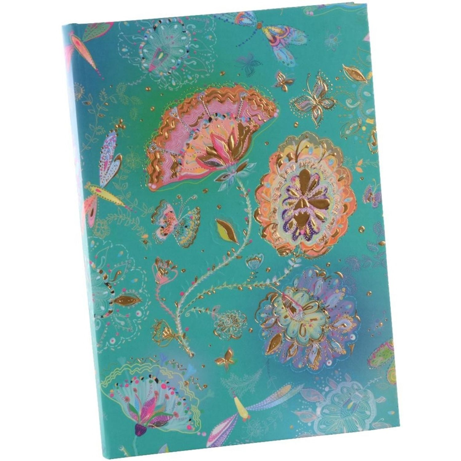 Agenda Goldbuch A5 cu efect special Luna de argint verde fotografia produsului