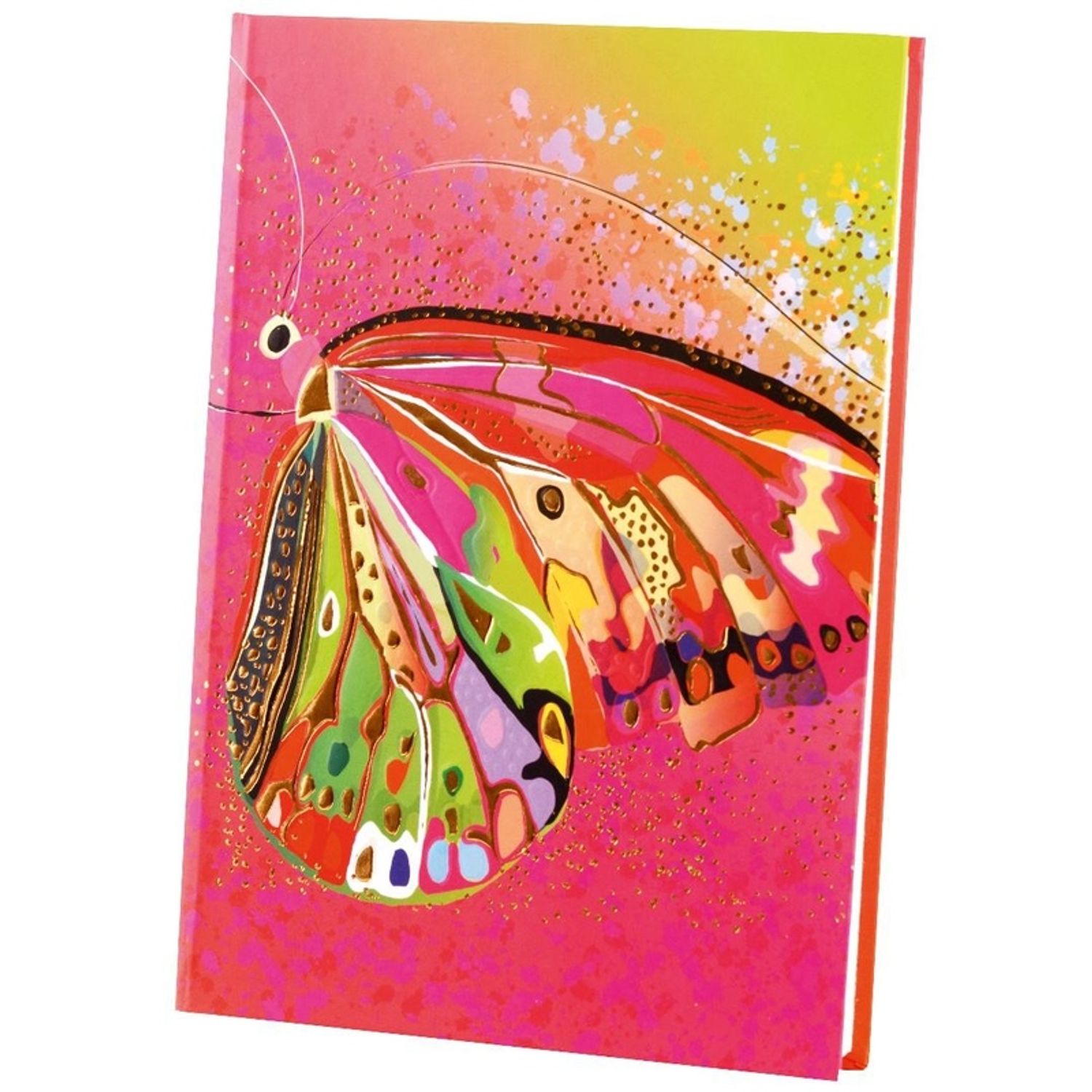 Agenda Goldbuch A5 cu efect special Fluture roz fotografia produsului