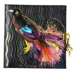 Jurnal lacatel Goldbuch Flower Bird 17x17 cm fotografia produsului