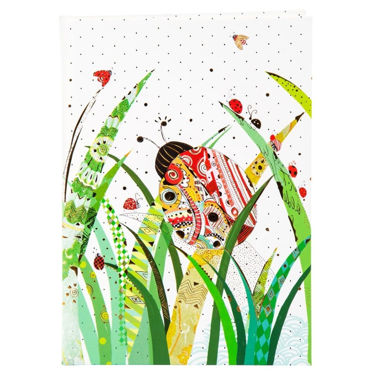 Agenda  A5 embosata Lady Bug fotografia produsului