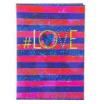 Agenda  A5 embosata Love fotografia produsului
