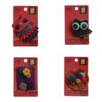 Set 4 martisoare brose handmade, PAMI, MVU-32 fotografia produsului