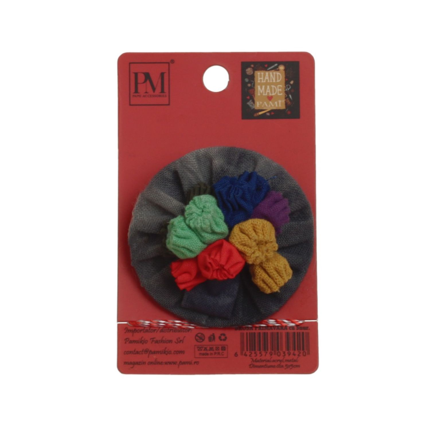 Set 4 martisoare brose handmade, PAMI, MVU-31 fotografia produsului View 4 L