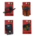 Set 4 martisoare brose handmade, PAMI, MVU-30 fotografia produsului