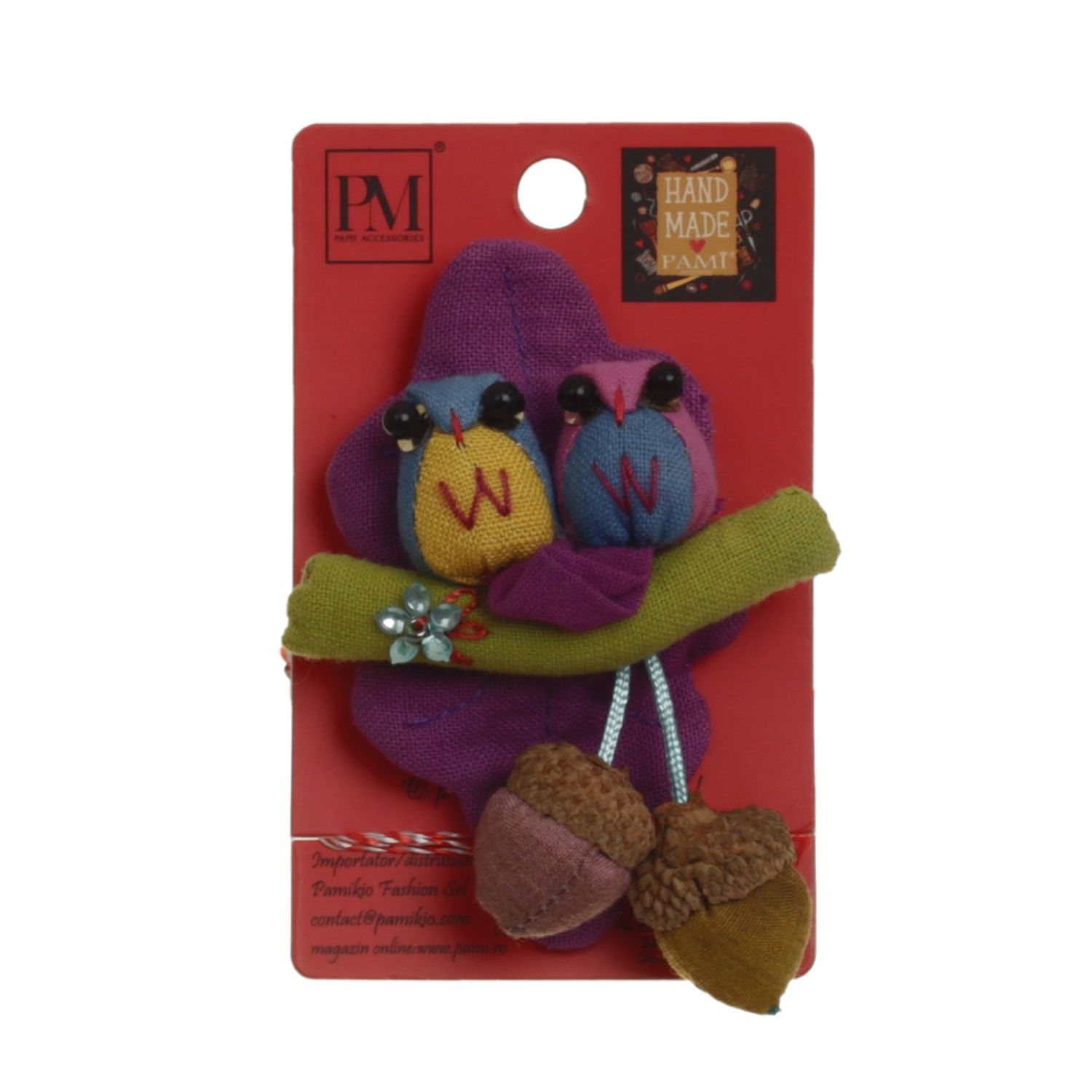 Set 4 martisoare brose handmade, PAMI, MVU-29 fotografia produsului View 2 L